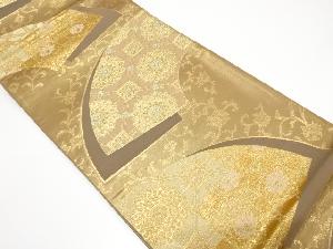 扇面蜀江文織り出し袋帯